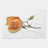 Eén roos snijden theedoek (Horizontaal)