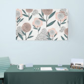 Een roos spandoek (Beurs)