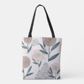 Een roos tote bag (Achterkant)