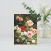 Een Roos tuin (1902) Briefkaart (Staand voorkant)