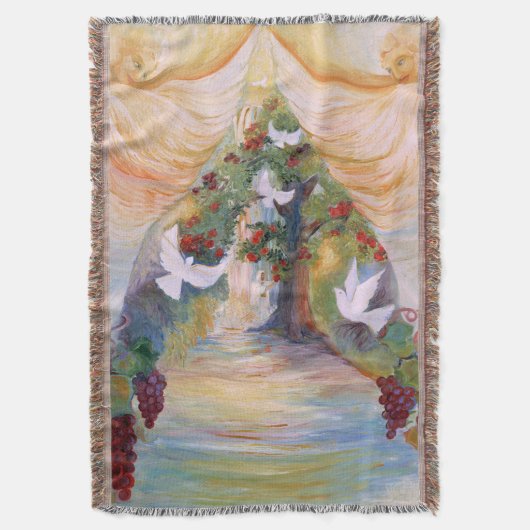 Een Roos van Sue Ann Jackson Deken (Voorkant Verticaal)