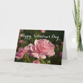 Een roos voor een roos happy Valentijnsdag Feestdagen Kaart