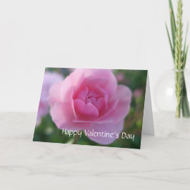 Een roos voor een roos happy Valentijnsdag Feestdagen Kaart