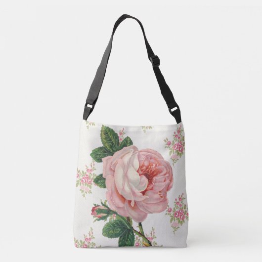 Een Roos voor een Roos  land Crossbody Tas (Achterkant)