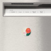 Een Roos Voor Je Hart Magneet (Insitu (Vaatwasser))