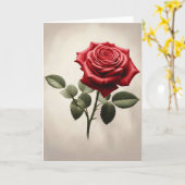 Een roos voor Jou Kaart (Gele Bloem)