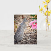 Een Roos voor Jou Notitiekaart (Gele Bloem)