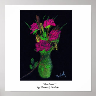 " Eén Roos voor jou " Poster