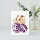 Een Roos voor mama Briefkaarten (Staand voorkant)