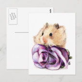 Een Roos voor mama Briefkaarten (Voorkant / Achterkant)