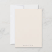 Een Roos voor St. Thérèse Devotionele Notitie (Achterkant)