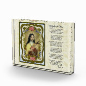 Een Roos voor St. Therese Poem Fotoblokken (Rechts)