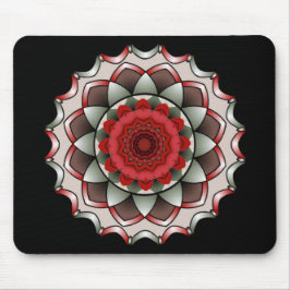 Een Roos zonder Thorns Mandala Mousepad Muismat