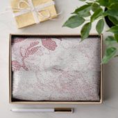Een Rose and Lace Serie Design #11 Tissuepapier (Geschenk)