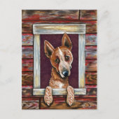 Een rosie Welkom Briefkaart (Voorkant)