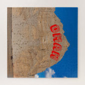 Een rotsachtig berglandschap legpuzzel (Horizontaal)