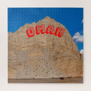 Een rotsachtig berglandschap legpuzzel