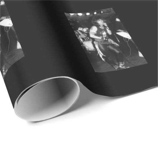 Een rotswand uit 1980, cadeauomslag. cadeaupapier (Rol Hoek)