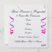 Een Royal Cupcake Rockin' Party - SRF Kaart (Achterkant)