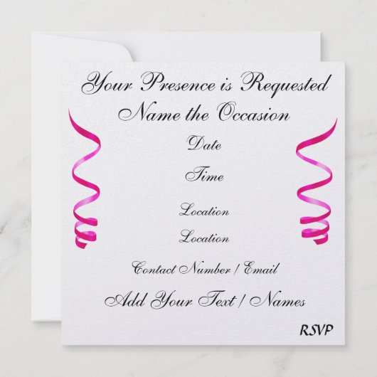 Een Royal Cupcake Rockin' Party - SRF Kaart (Achterkant)