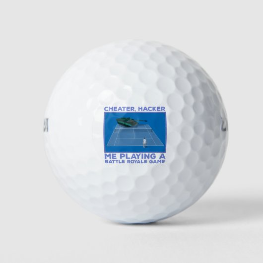 Een Royale-wedstrijd spelen Golfballen (Voorkant)