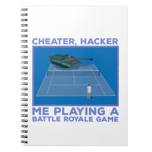 Een Royale-wedstrijd spelen Notitieboek (Voorkant)