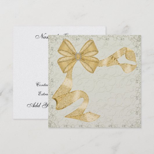 Een royally Elegant Event - SRF Kaart (Voorkant / Achterkant)