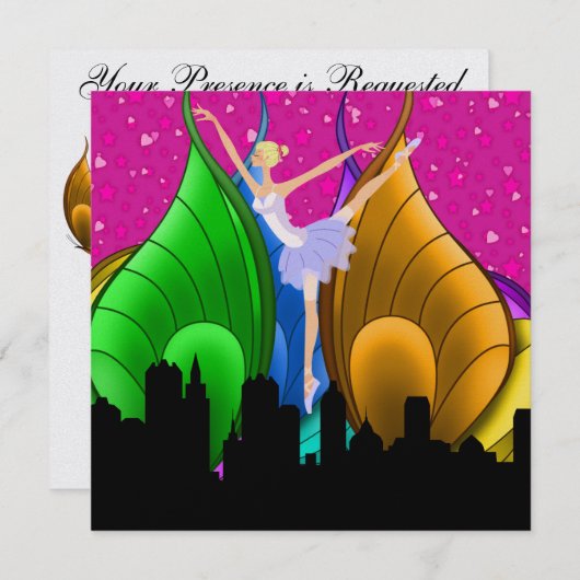 Een royally Elegant Event - SRF Kaart (Voorkant / Achterkant)