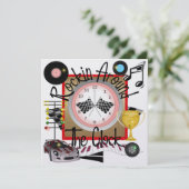 Een Royally Rockin' Racing Party - SRF Kaart (Staand voorkant)