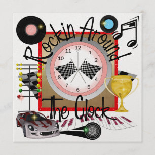 Een Royally Rockin' Racing Party - SRF Kaart