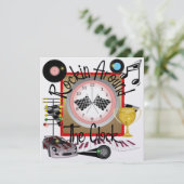 Een Royally Rockin' Racing Party - SRF Kaart (Staand voorkant)