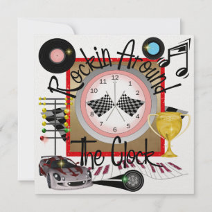 Een Royally Rockin' Racing Party - SRF Kaart