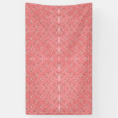 Een roze achtergrond als nooit tevoren! spandoek (Verticaal)
