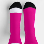 Een roze achtergrond met een sokken (Top)