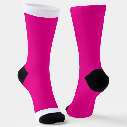 Een roze achtergrond met een sokken (Gebogen)