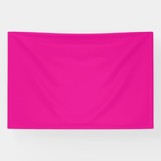 Een roze achtergrond met een spandoek (Horizontaal)