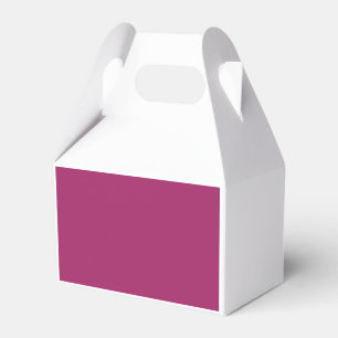 Een roze achtergrond met een witte achtergrond bedankdoosjes