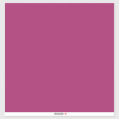 Een roze achtergrond met een witte achtergrond sticker (Vel)