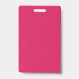 Een roze achtergrond met een witte rand badge