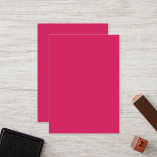 Een roze achtergrond met een witte rand klantenkaartje