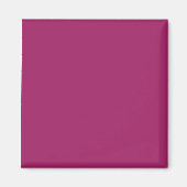 Een roze achtergrond met een witte rand magneet (Voorkant)