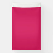 Een roze achtergrond met een witte rand spandoek (Verticaal)