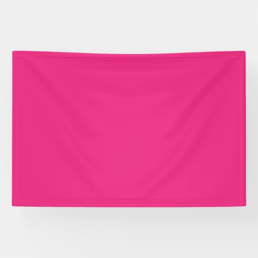 Een roze achtergrond met een zwarte achtergrond spandoek (Horizontaal)