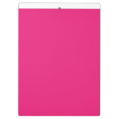 Een roze achtergrond met een zwarte rand klembord (Achterkant)