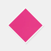 Een roze achtergrond met een zwarte rand servet (Hoek)