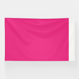 een roze achtergrond met een zwarte rand spandoek