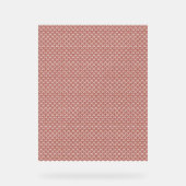 Een roze en witte achtergrond met een patroon acryl bord (Voorkant)