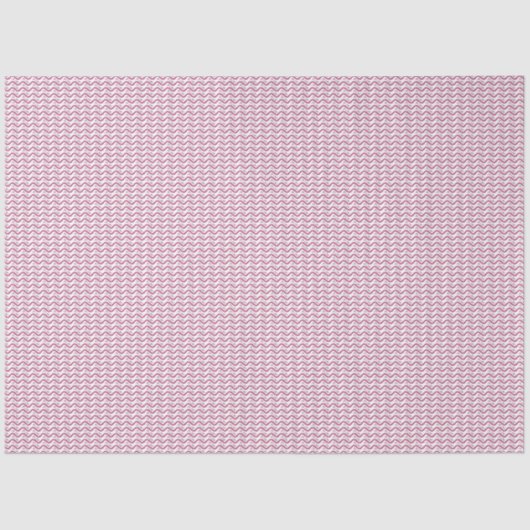 Een roze en witte achtergrond met golvende lijnen tissuepapier (Voorkant)