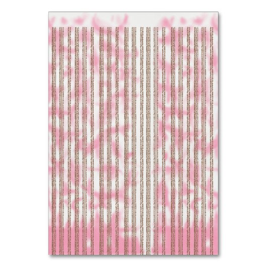 Een roze en witte gestreepte achtergrond kaart (Voorkant)