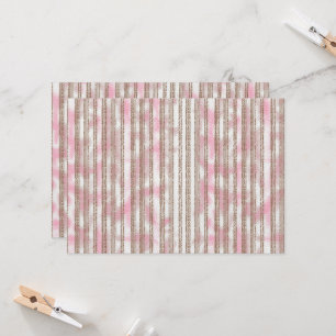 Een roze en witte gestreepte achtergrond kaart
